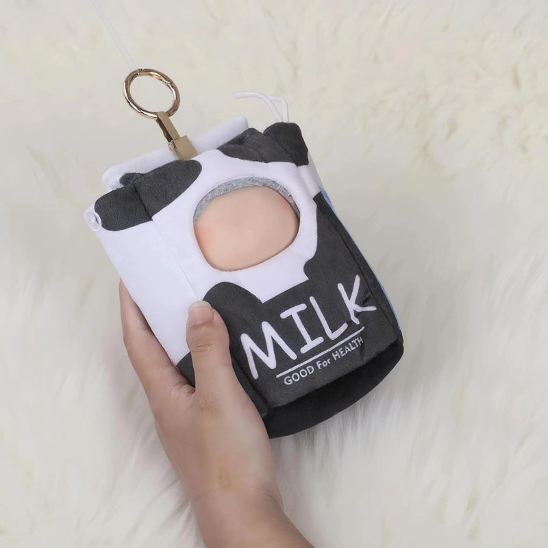 VVQUI 2026 New Adorable One-Piece Milk Clothes for 17cm Dolls, Outfits for Clothes Set, Cute Dolls Keychain Accessories (Doll Not Included) - Image 2